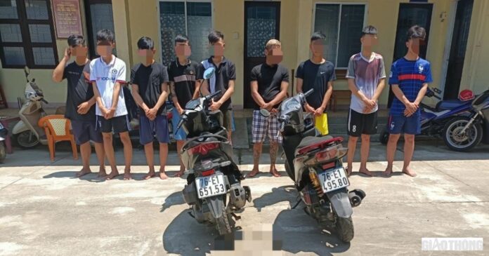Quảng Ngãi bắt khẩn cấp 9 đối tượng đuổi đánh