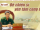 Để chiến sĩ yên tâm công tác