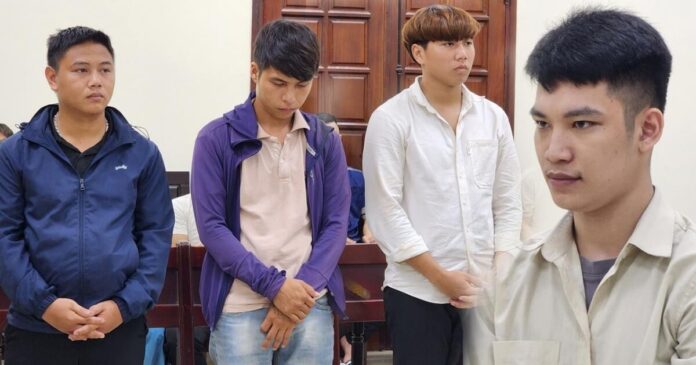 4 đối tượng dùng chai bia ném vào người đi
