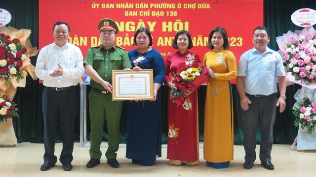 Quận Đống Đa thực hiện hiệu quả phong trào bảo vệ an ninh Tổ quốc