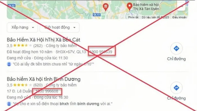 Mạo danh Bảo hiểm xã hội tỉnh Bình Dương để