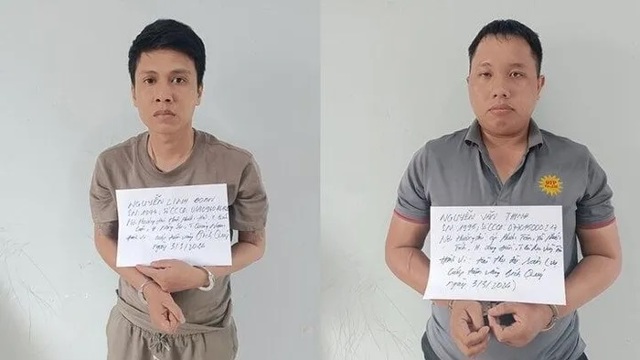 Hai đối tượng tham gia trực tiếp vào vụ cướp