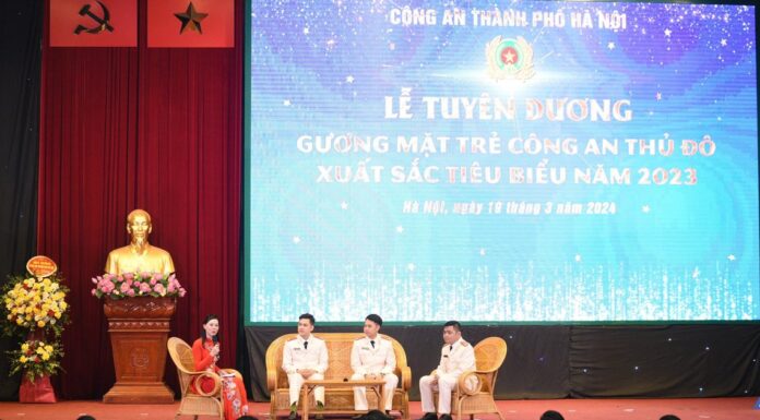 Tuyên dương 10 gương mặt trẻ Công an Thủ đô xuất sắc tiêu biểu năm 2023