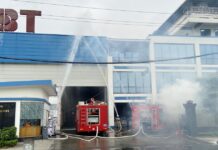 Huyện Đan Phượng diễn tập phương án chữa cháy, cứu nạn phối hợp nhiều lực lượng